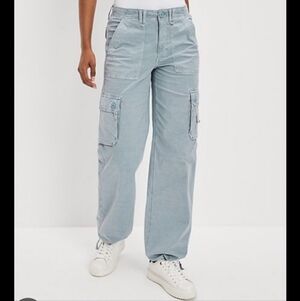 AMERICAN EAGLE Snappy Stretch Baggy Cargo - Size 10 Long